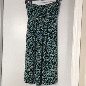 Like new Soma strapless dress with optional straps